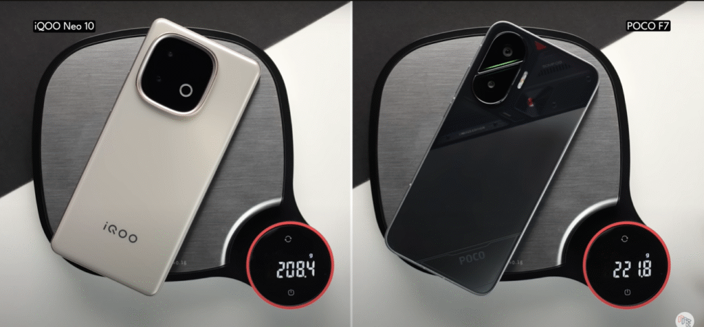 POCO F7 vs. iQOO Neo 10