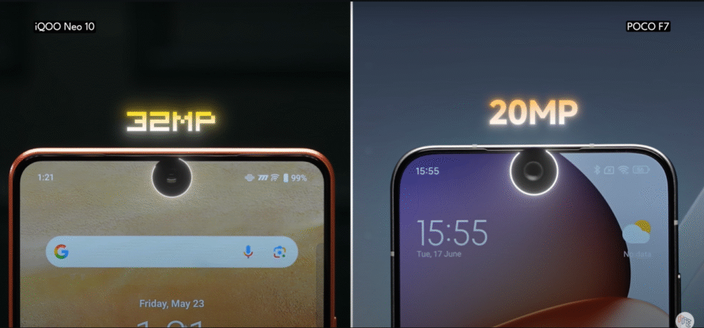 POCO F7 vs. iQOO Neo 10