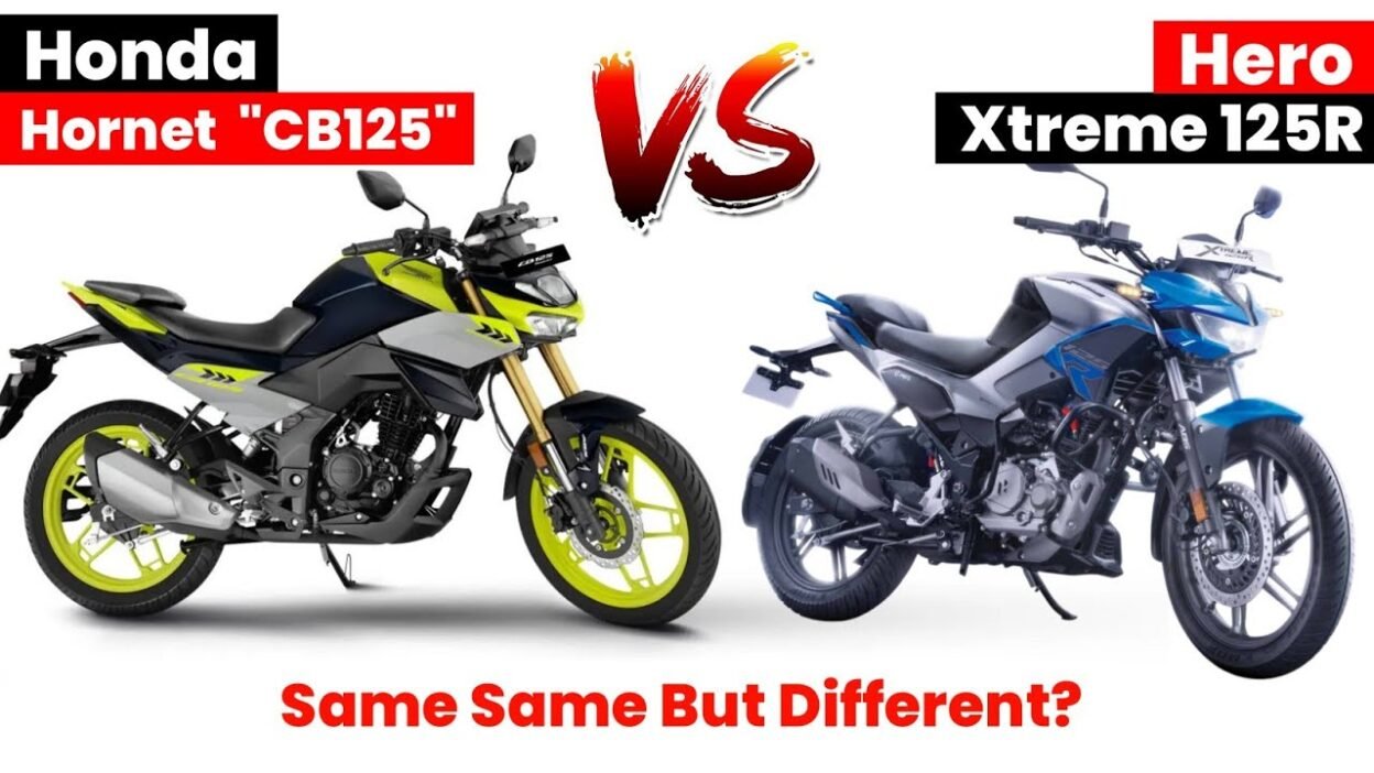 Honda CB 125 Hornet vs Hero Xtreme 125R