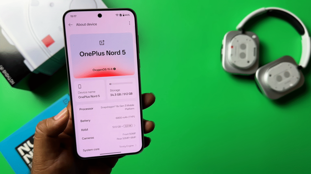 Oneplus Nord 5