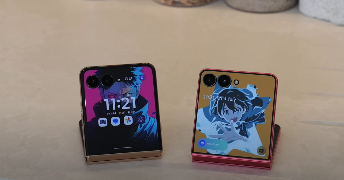 Samsung Galaxy Z Flip 7 vs Motorola RAZR 60 Ultra