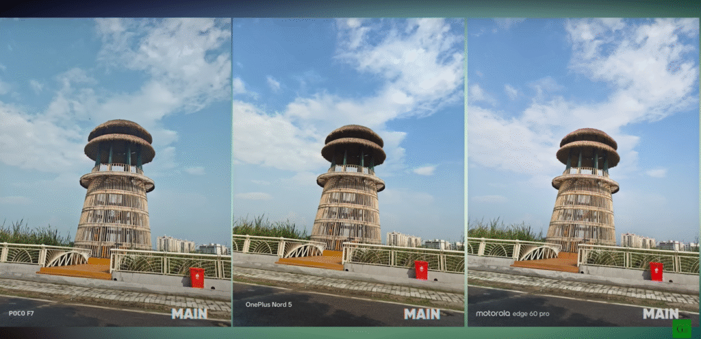 POCO F7 vs OnePlus Nord 5 vs Moto Edge 60 Pro
