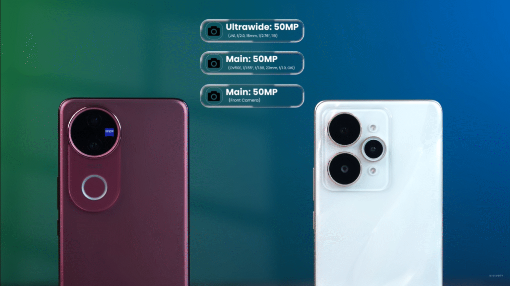 Realme 15 Pro vs Vivo V50