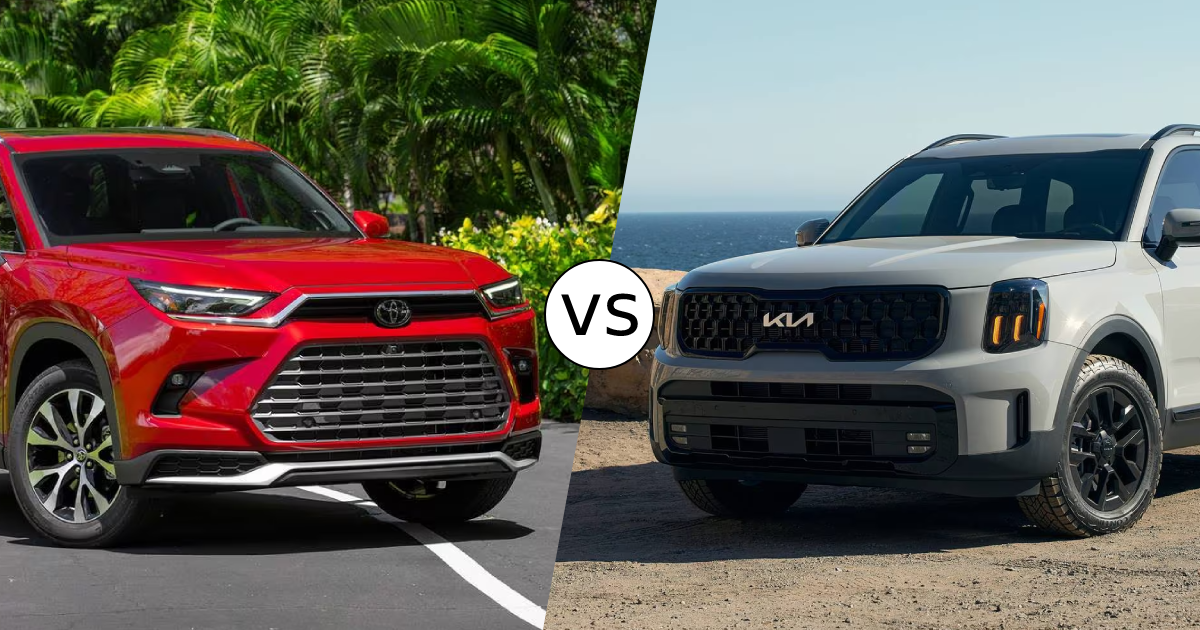 kia telluride vs toyota grand highlander