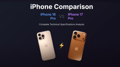iPhone 17 Pro Vs iPhone 16 Pro