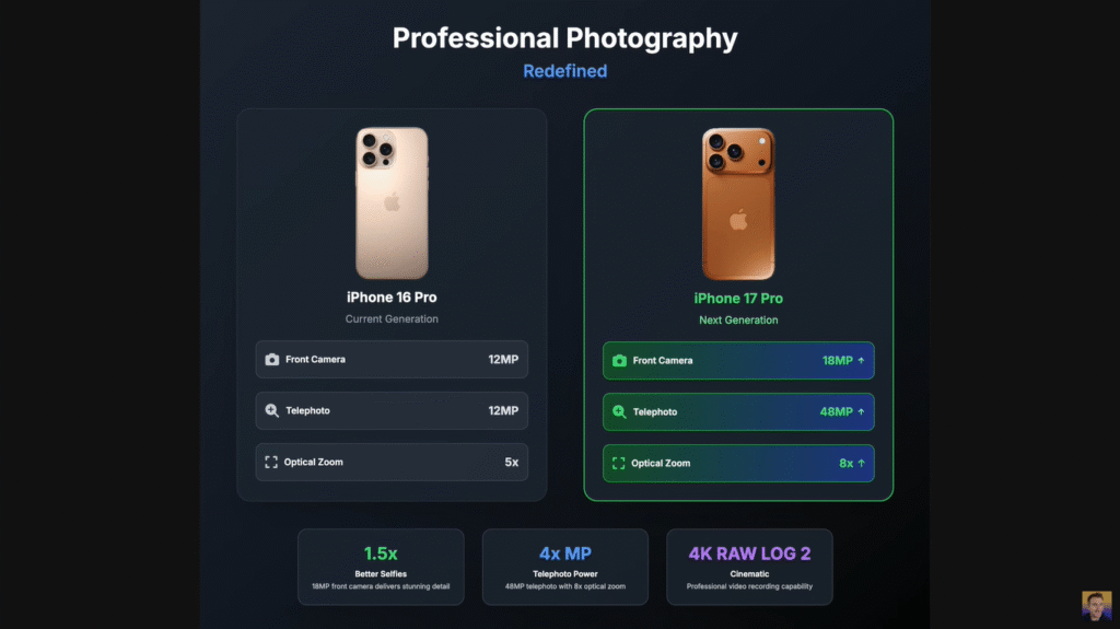 iPhone 17 Pro Vs iPhone 16 Pro
