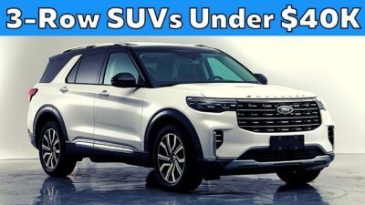 3-Row SUVs Under $40,000