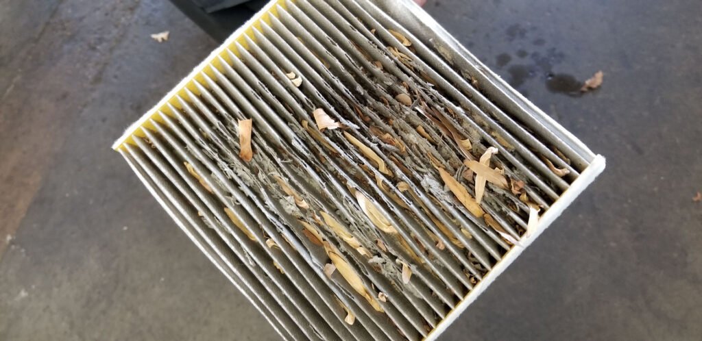 Dirty or Clogged Cabin Air Filter