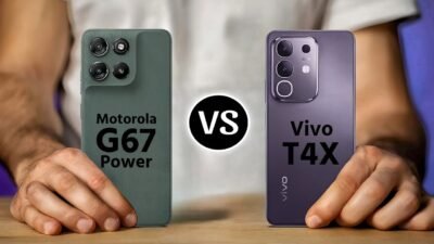 Moto G67 Power vs Vivo T4x 5G
