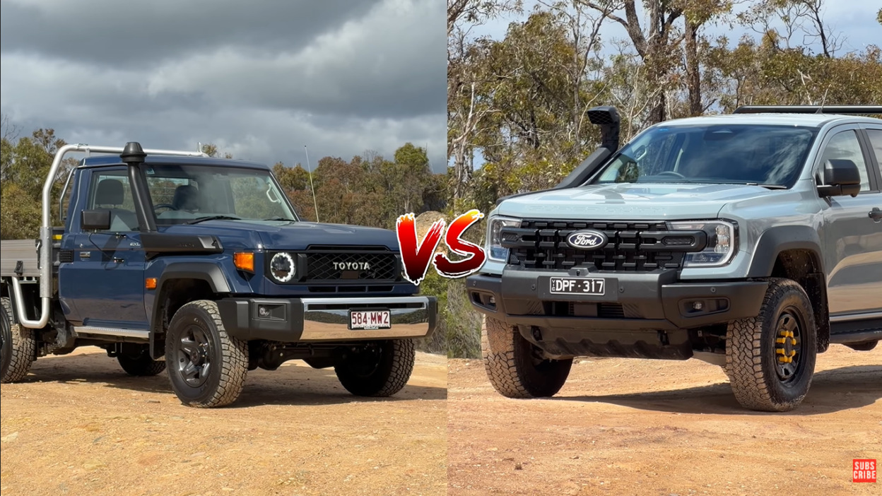 Toyota Land Cruiser 79 Series vs Ford Ranger Super Duty