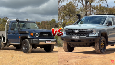 Toyota Land Cruiser 79 Series vs Ford Ranger Super Duty