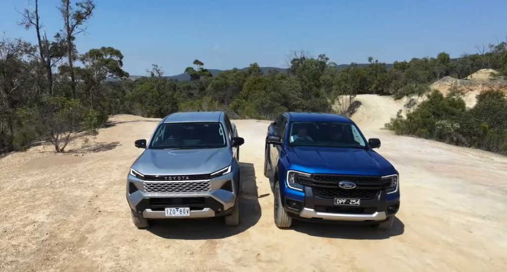ford ranger vs toyota hilux