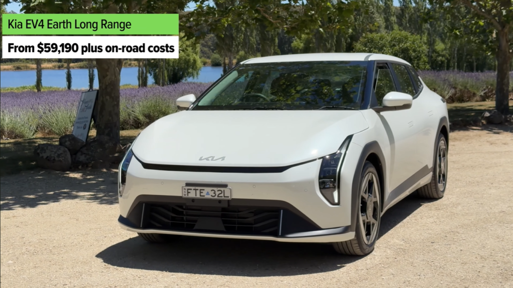 kia ev4 electric sedan