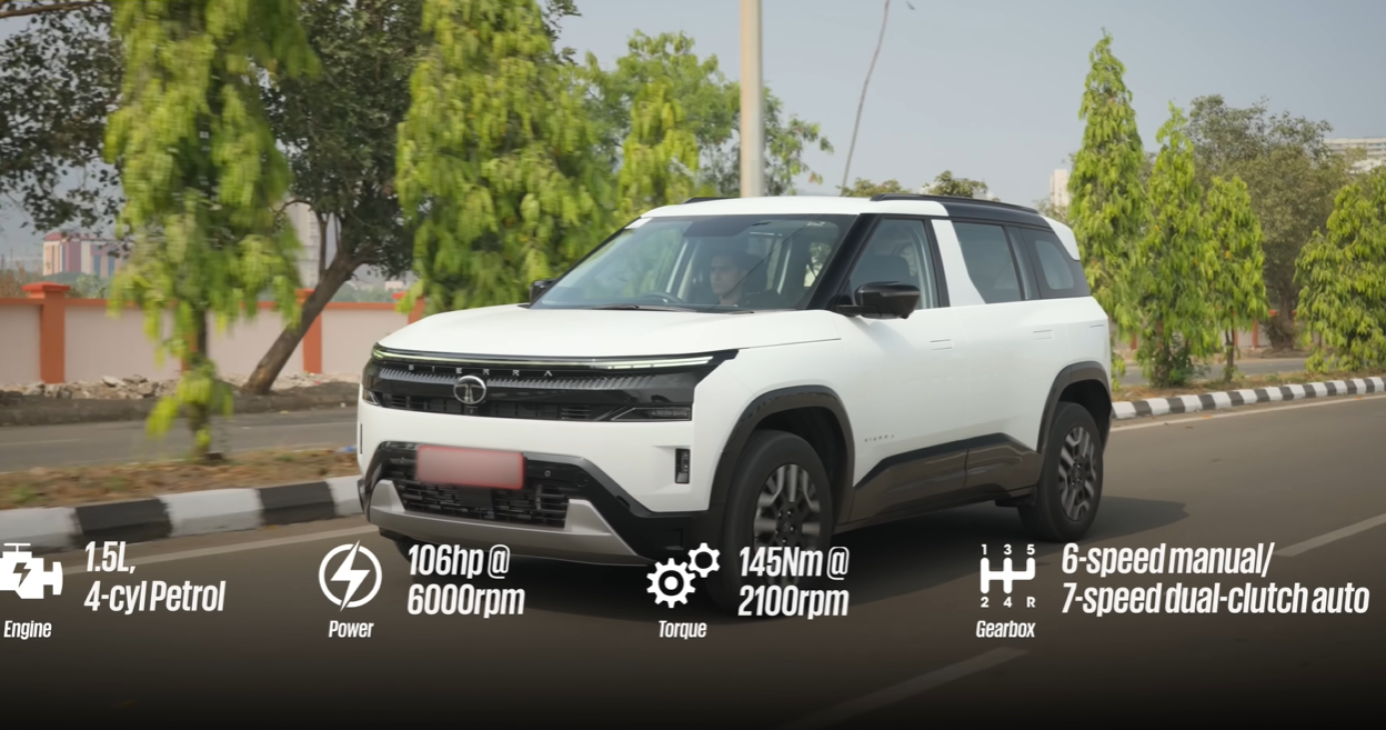 Tata Sierra 1.5 petrol