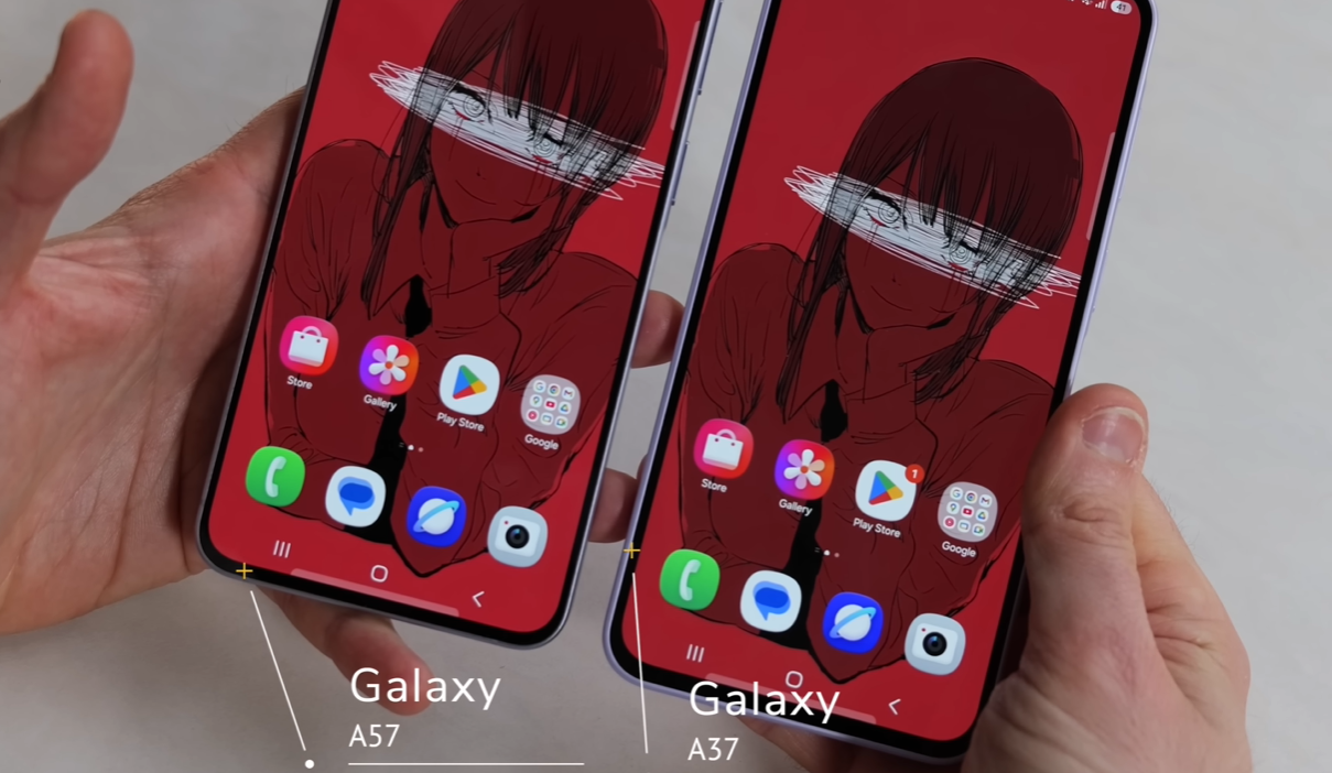 Samsung Galaxy A57 vs A37